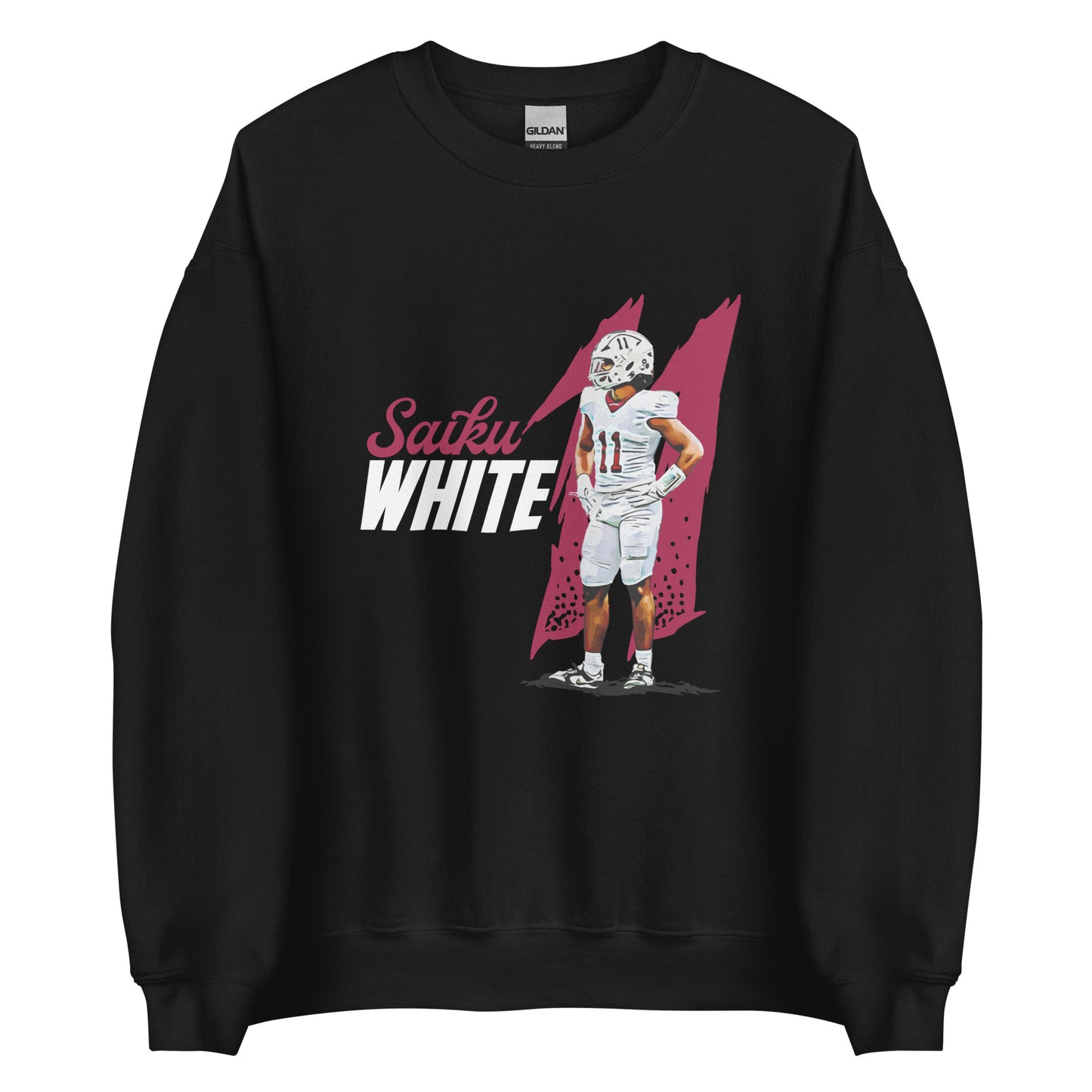 Saiku White "Gameday" Sweatshirt - Fan Arch