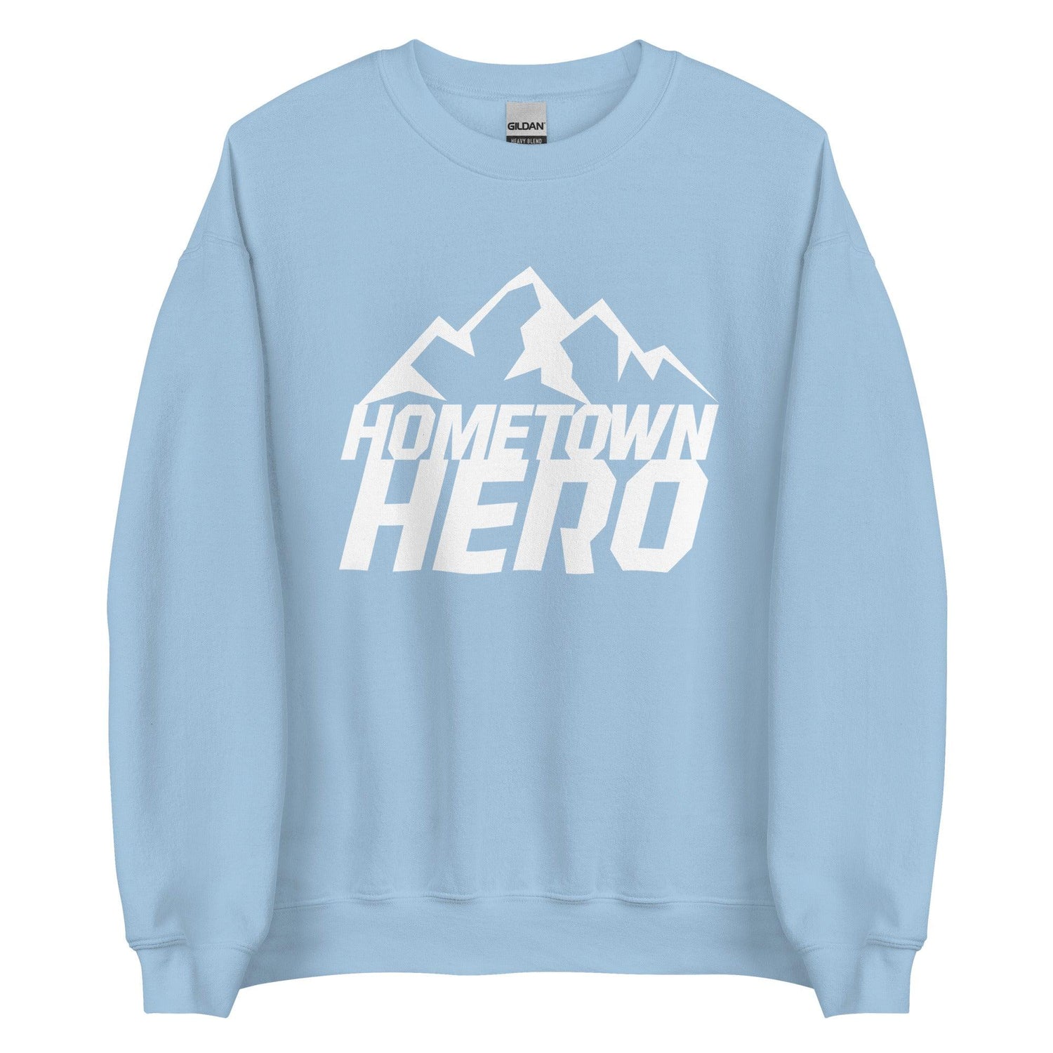 Ike Larsen "Hometown Hero" White Sweatshirt - Fan Arch