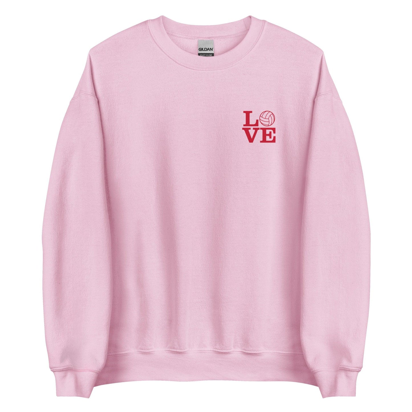 Love Volleyball Sweatshirt - Fan Arch