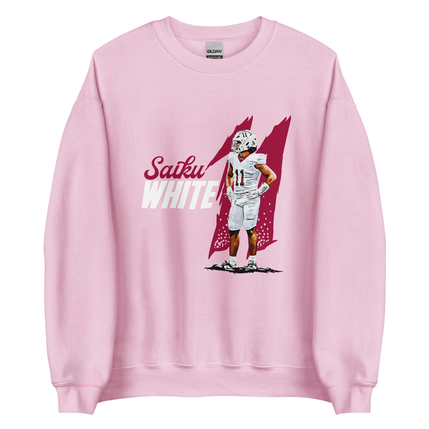 Saiku White "Gameday" Sweatshirt - Fan Arch