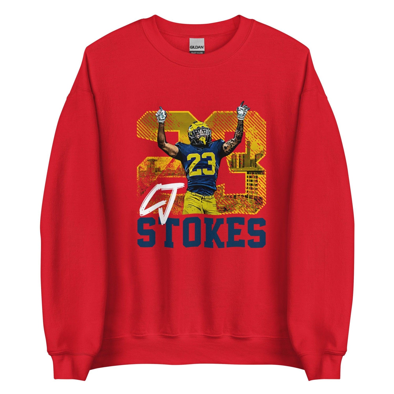 CJ Stokes "Gameday" Sweatshirt - Fan Arch