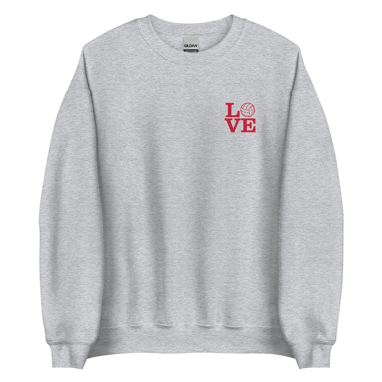 Love Volleyball Sweatshirt - Fan Arch