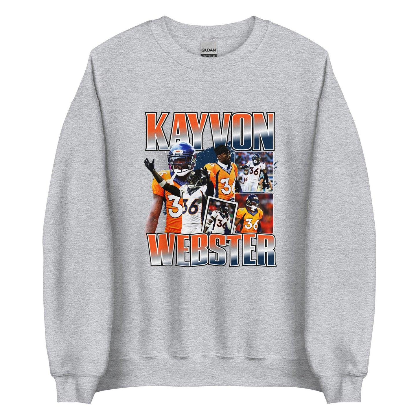 Kayvon Webster "Vintage" Sweatshirt - Fan Arch