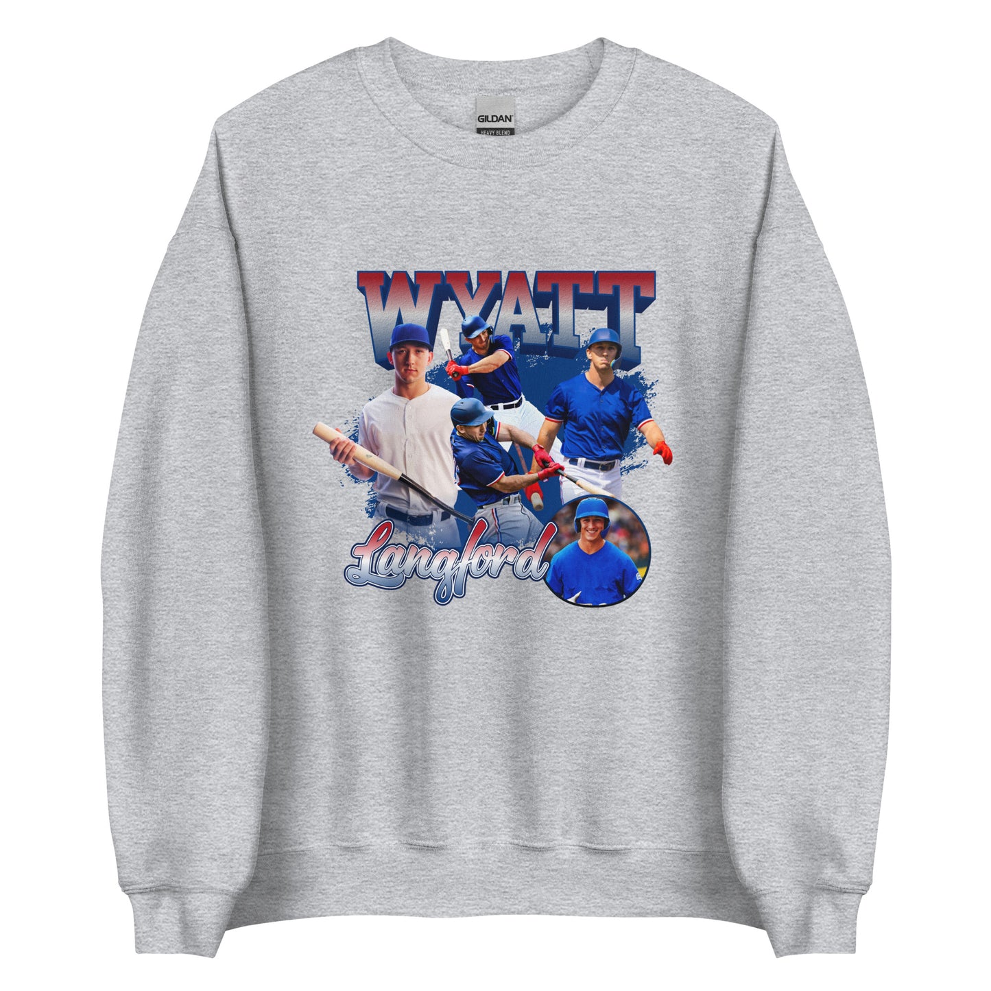 Wyatt Langford "Vintage" Sweatshirt - Fan Arch