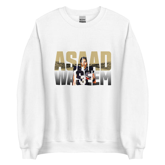 Asaad Waseem "Gameday" Sweatshirt - Fan Arch