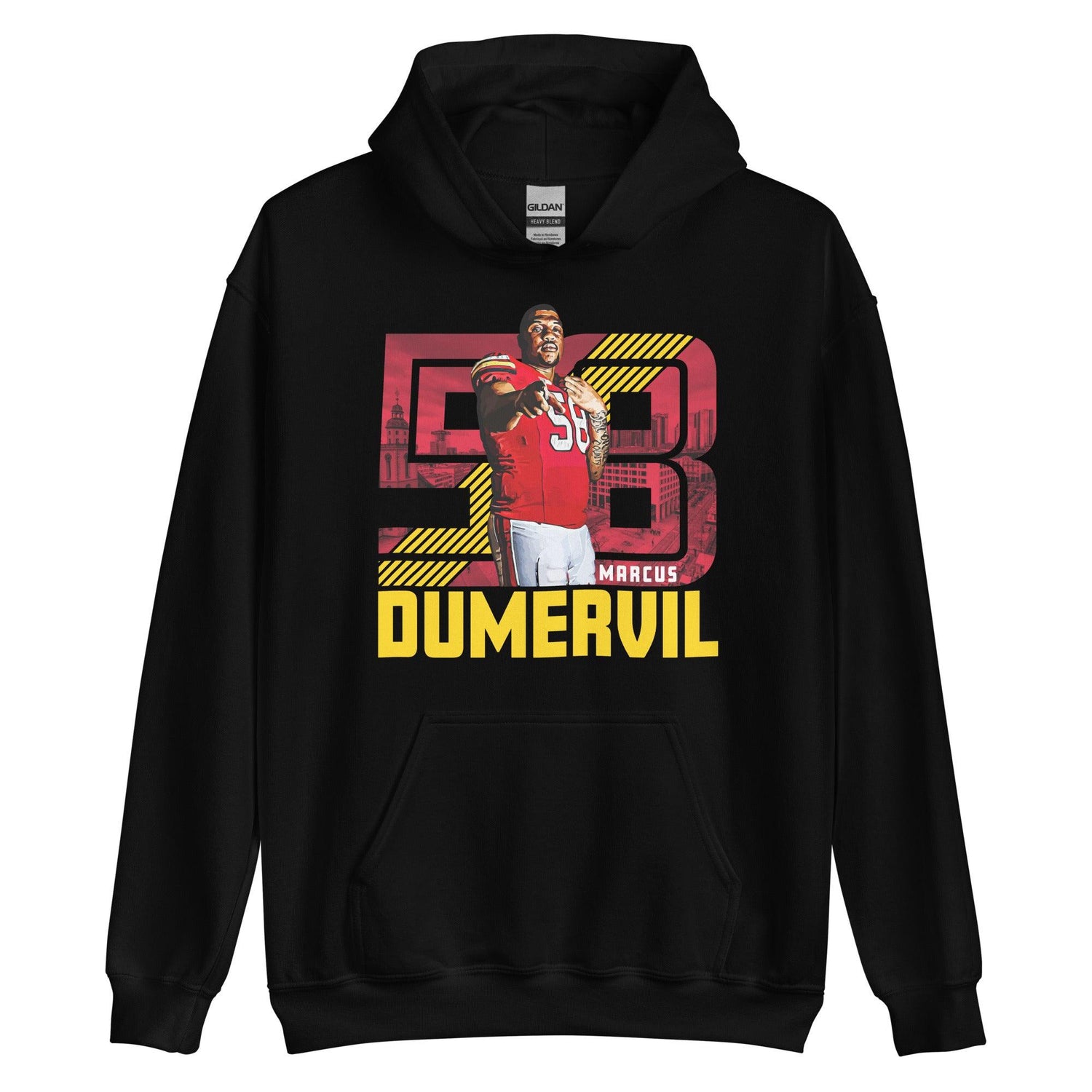 Marcus Dumervil "Gameday" Hoodie - Fan Arch