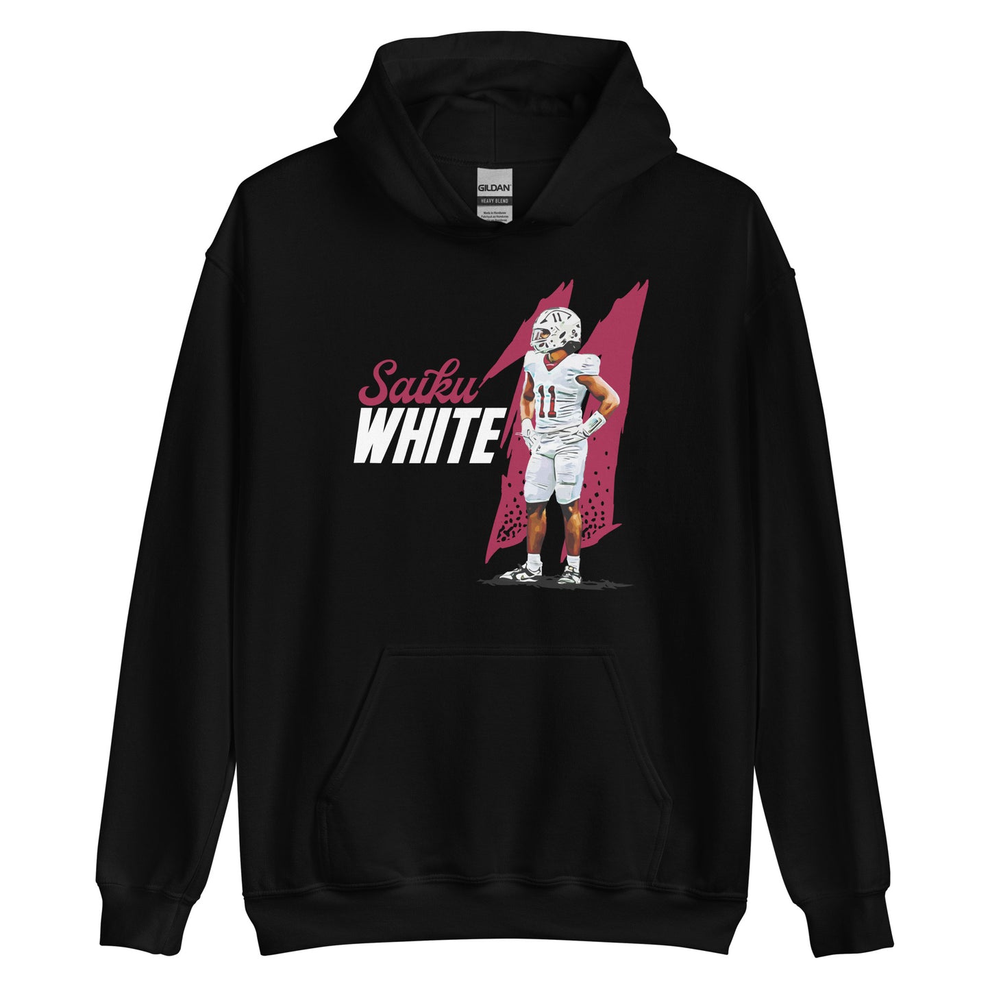 Saiku White "Gameday" Hoodie - Fan Arch