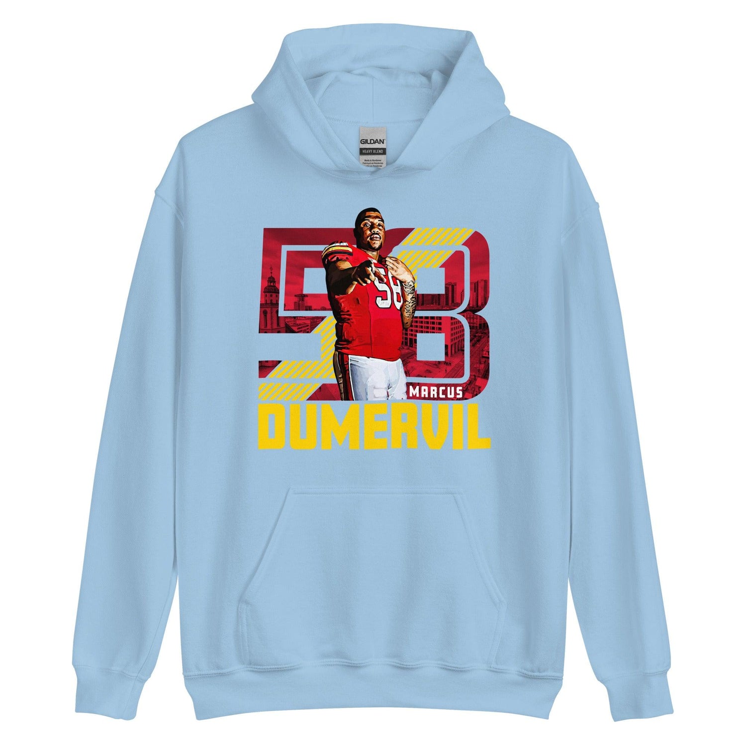 Marcus Dumervil "Gameday" Hoodie - Fan Arch