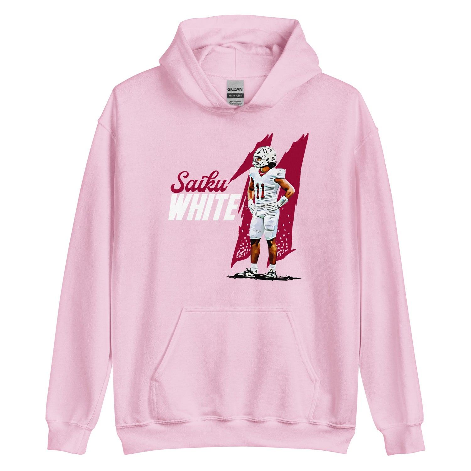 Saiku White "Gameday" Hoodie - Fan Arch