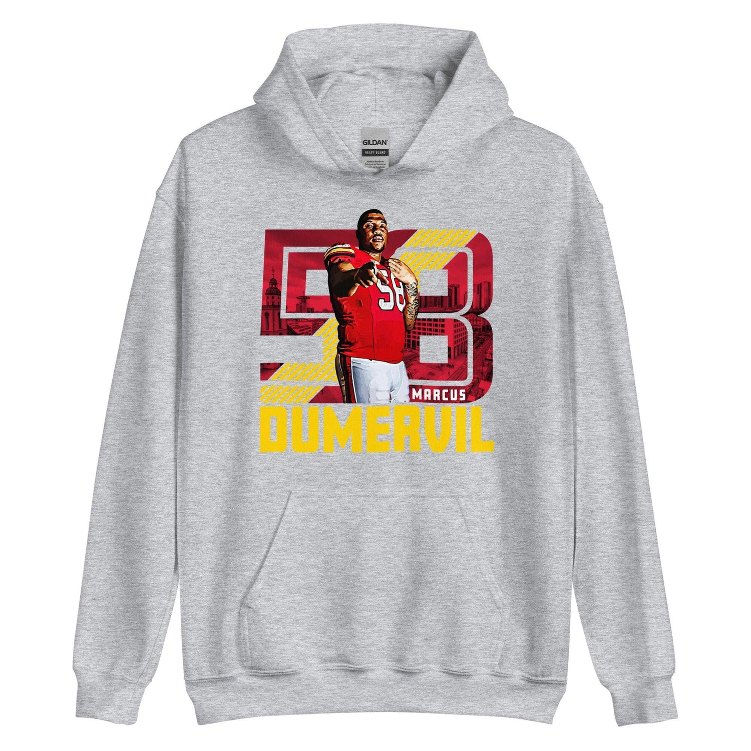 Marcus Dumervil "Gameday" Hoodie - Fan Arch