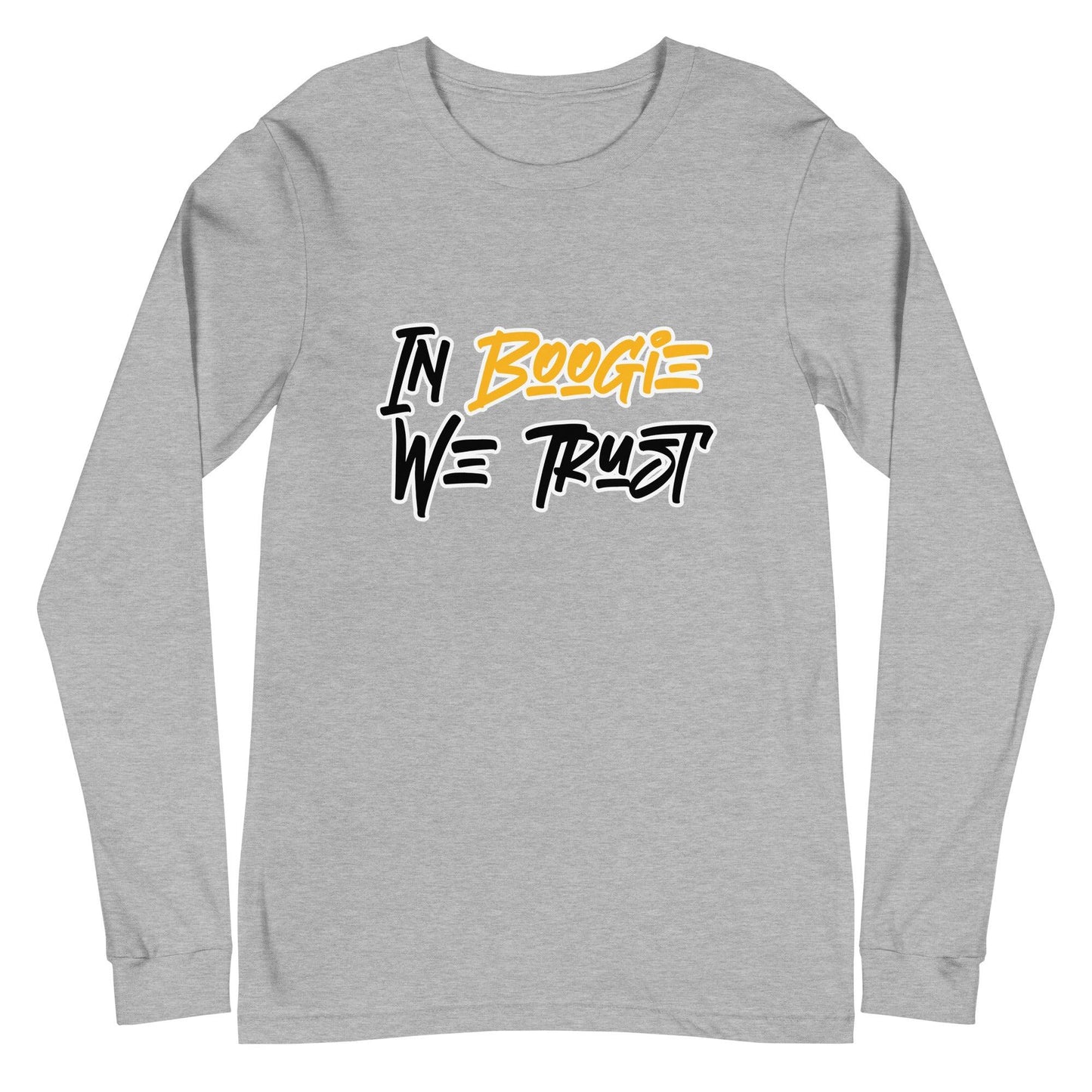 Boogie Roberts "We Trust" Long Sleeve Tee - Fan Arch