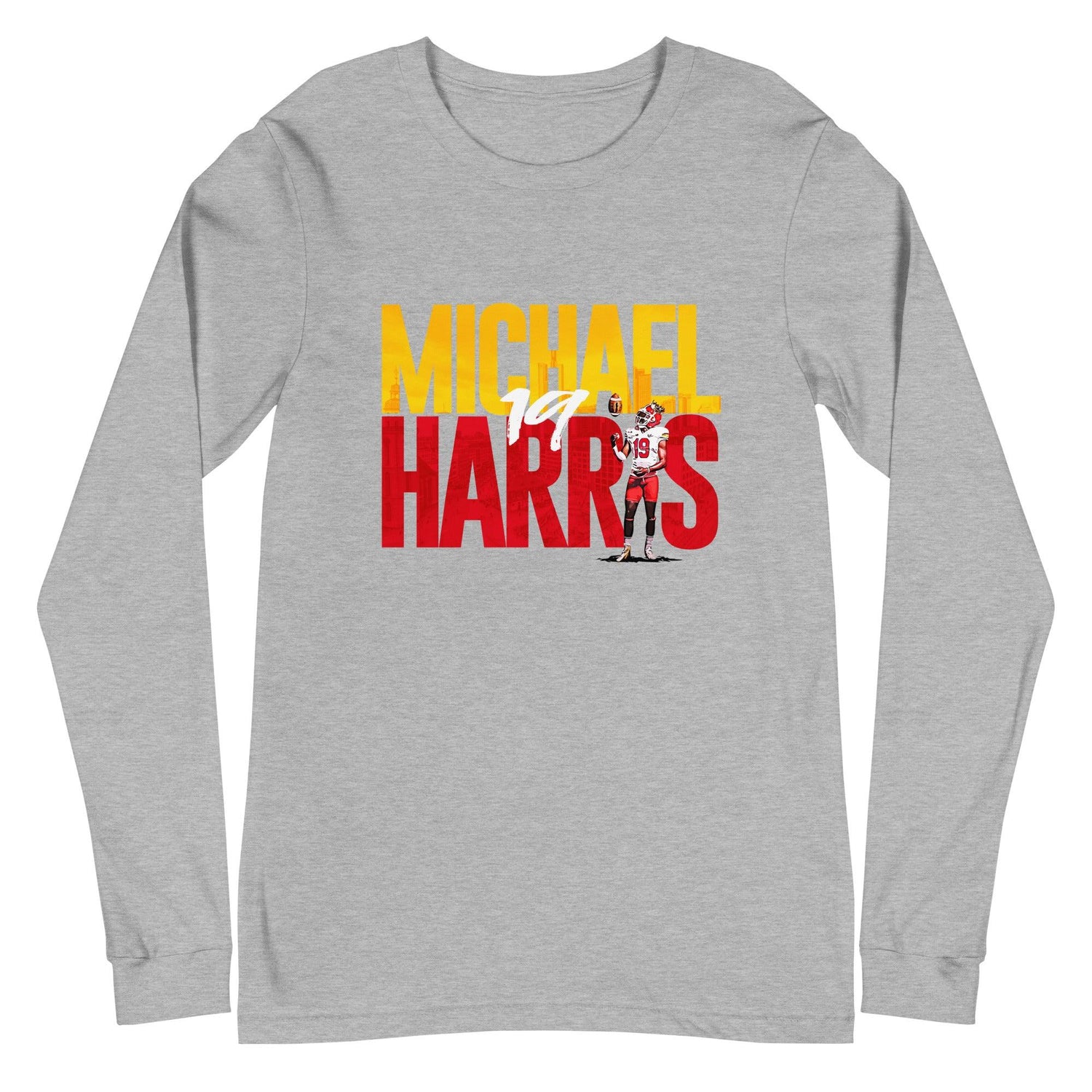 Michael Harris "Gameday" Long Sleeve Tee - Fan Arch