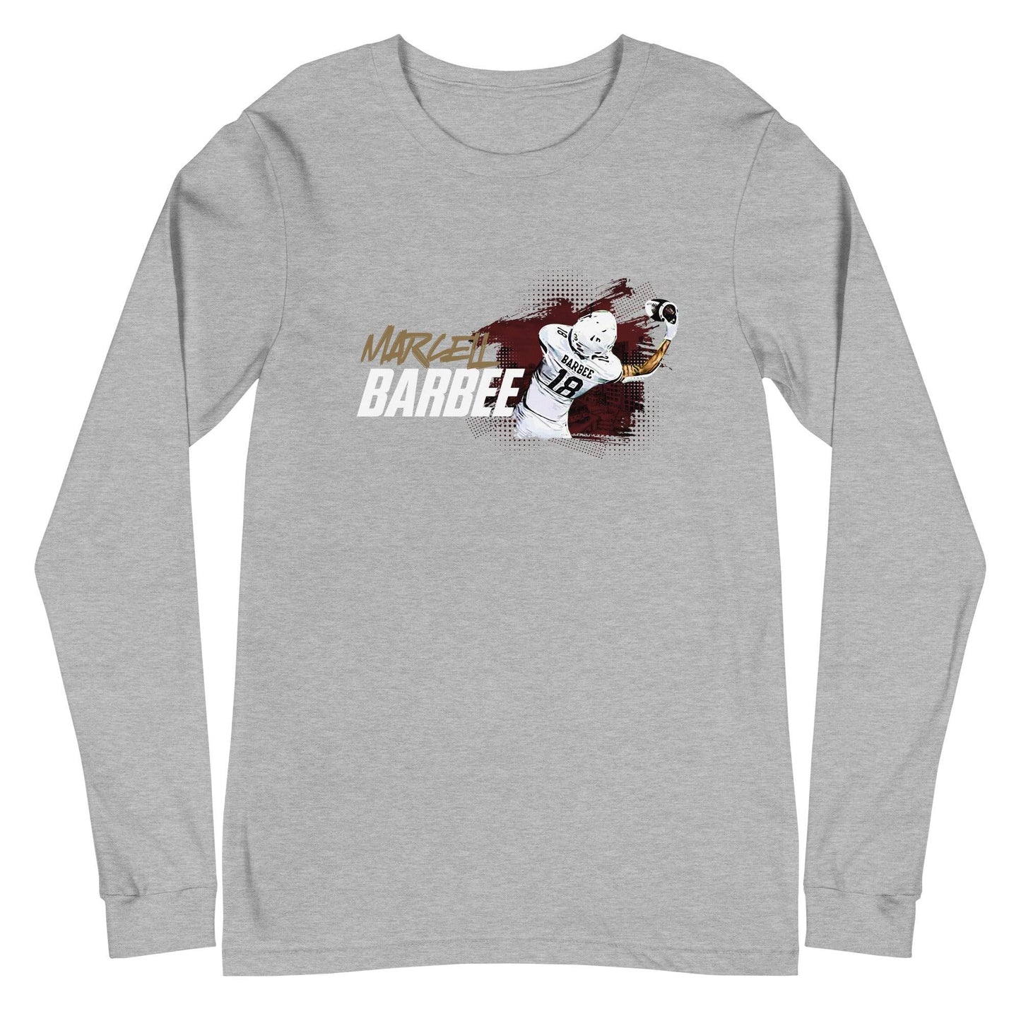 Marcell Barbee "Gameday" Long Sleeve Tee - Fan Arch