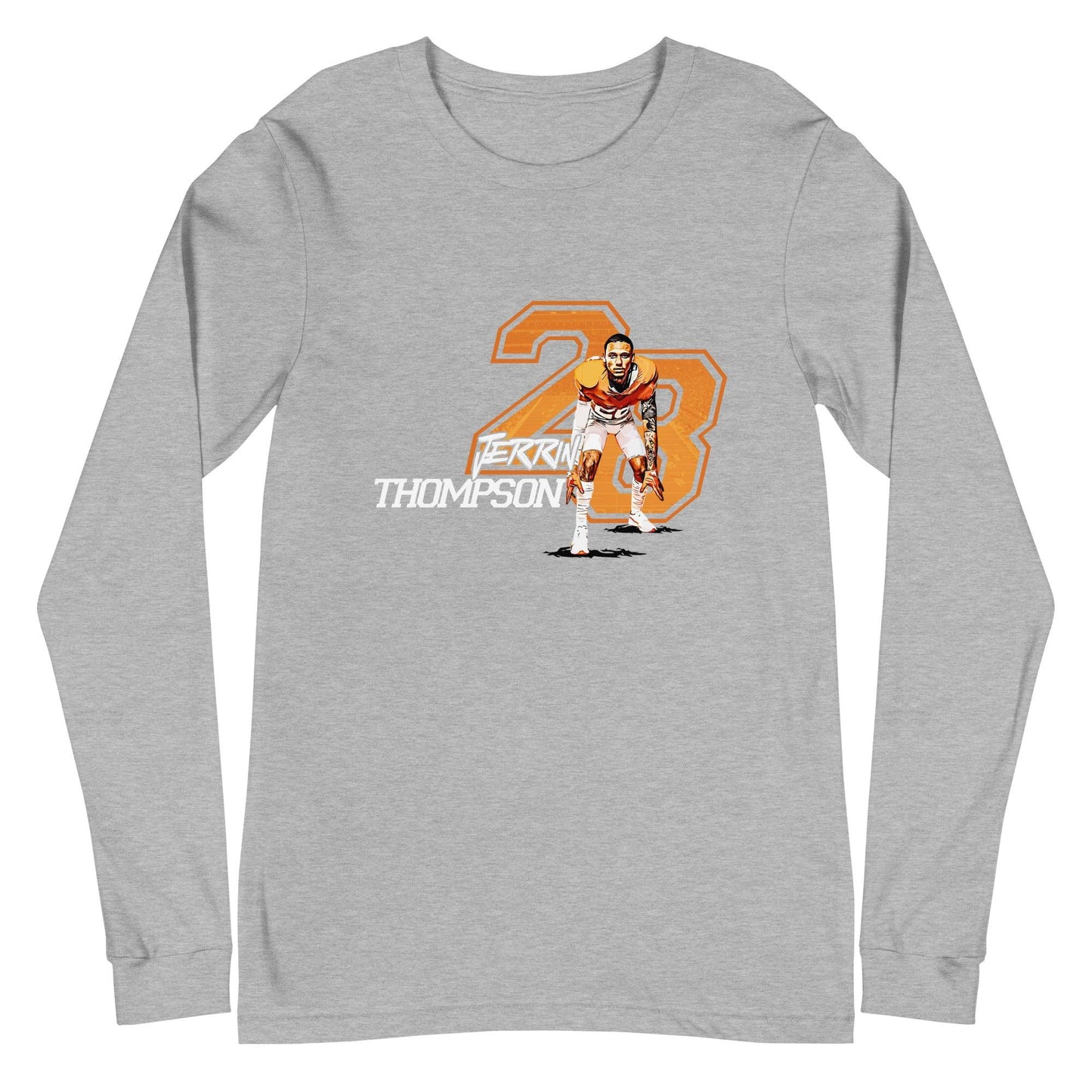 Jerrin Thompson "Gameday" Long Sleeve Tee - Fan Arch