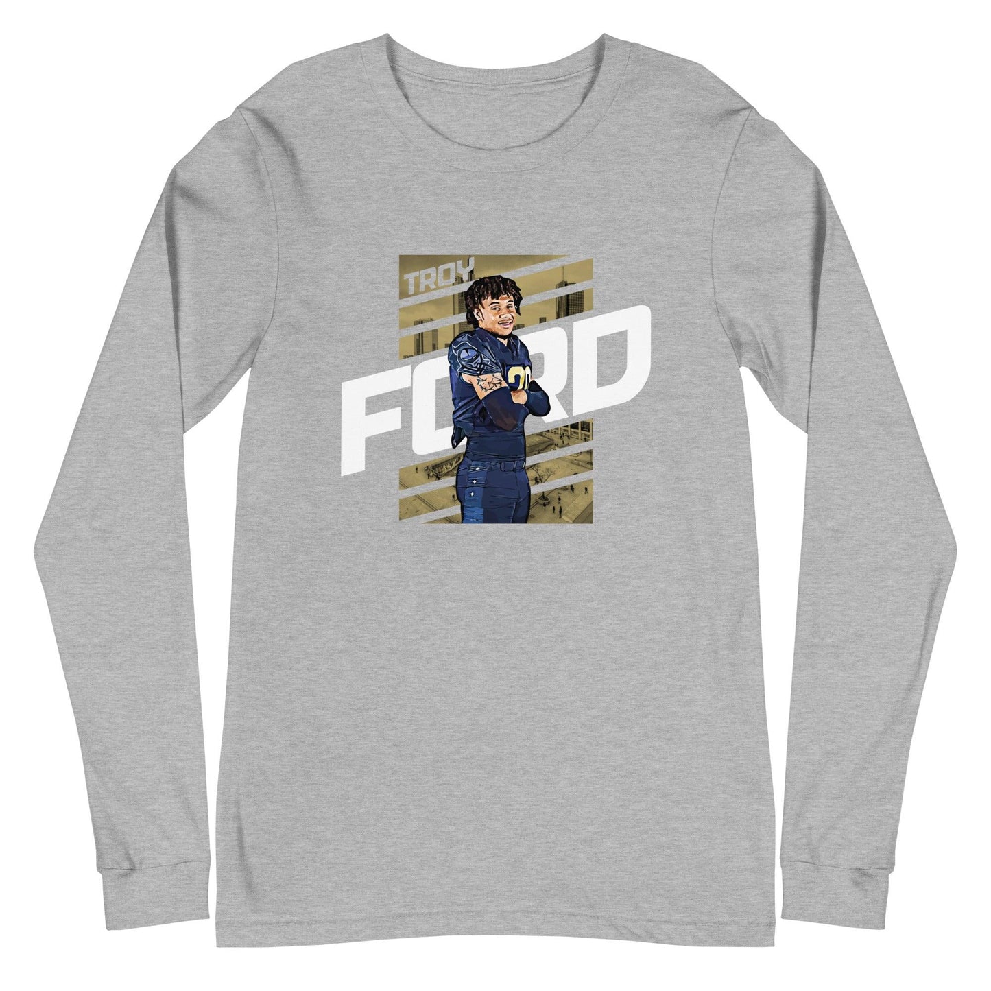 Troy Ford "Gameday" Long Sleeve Tee - Fan Arch