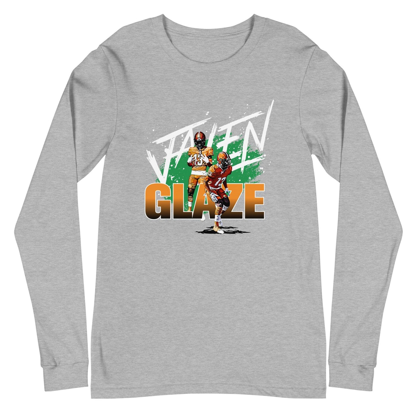 Jalen Glaze "Gameday" Long Sleeve Tee - Fan Arch