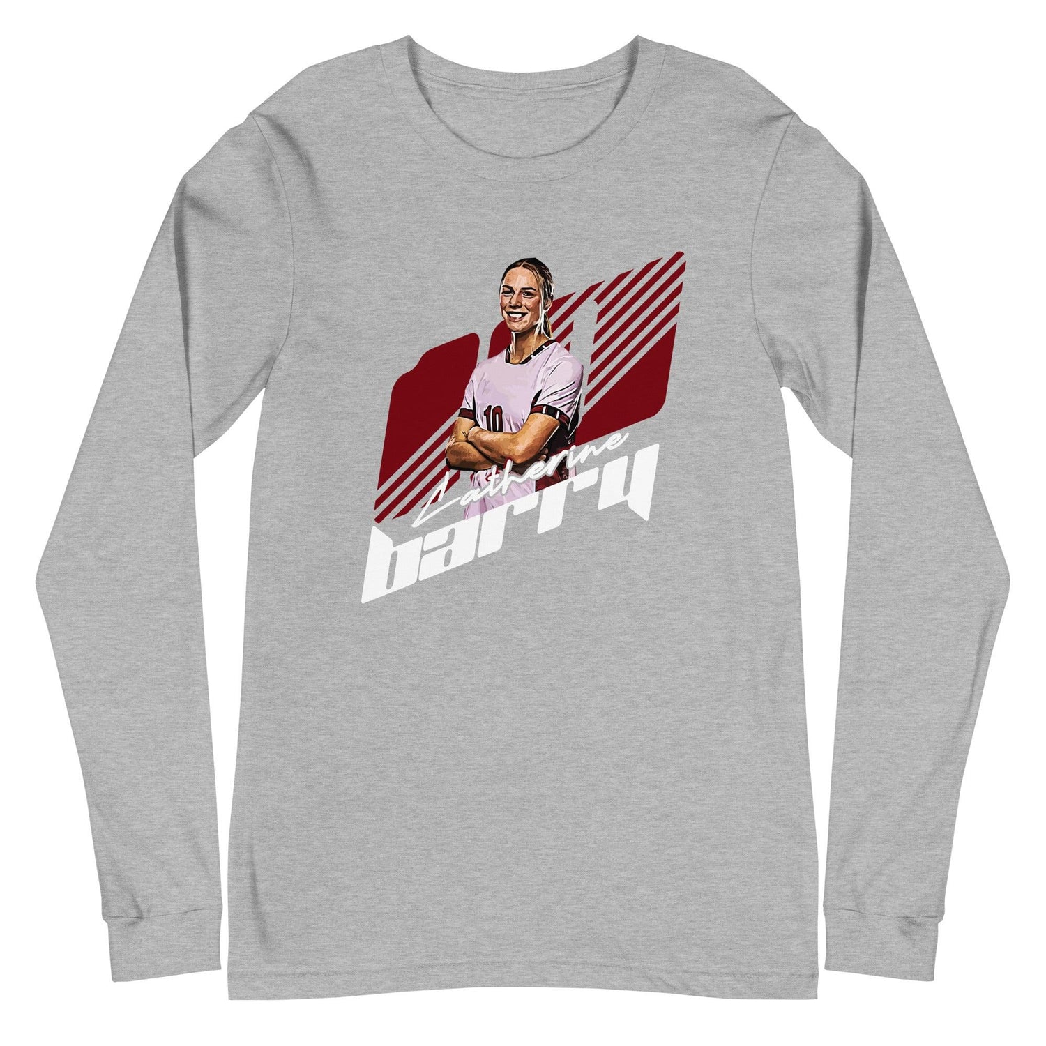 Catherine Barry "Gameday" Long Sleeve Tee - Fan Arch