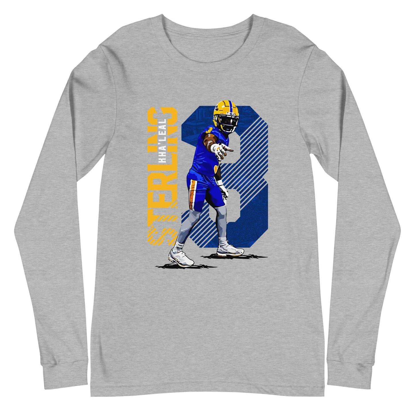 Khaleal Sterling " 3 " Long Sleeve Tee