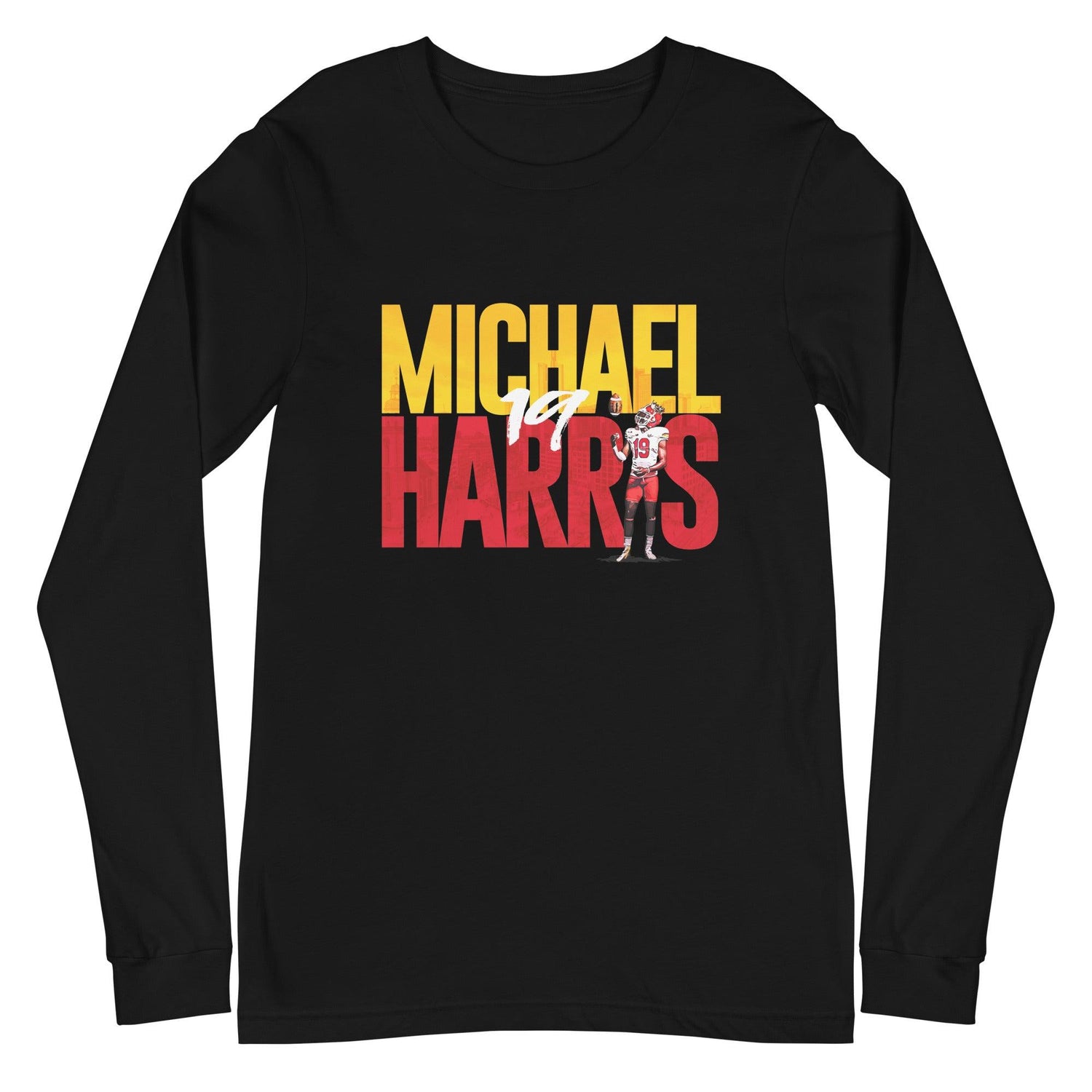 Michael Harris "Gameday" Long Sleeve Tee - Fan Arch