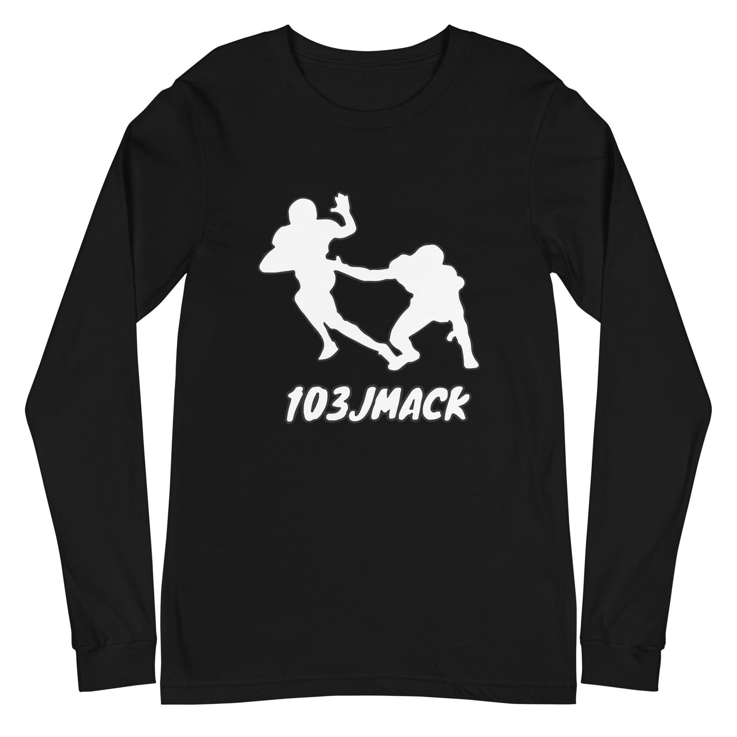 Jaylin Mack "White Out" Long Sleeve Tee - Fan Arch