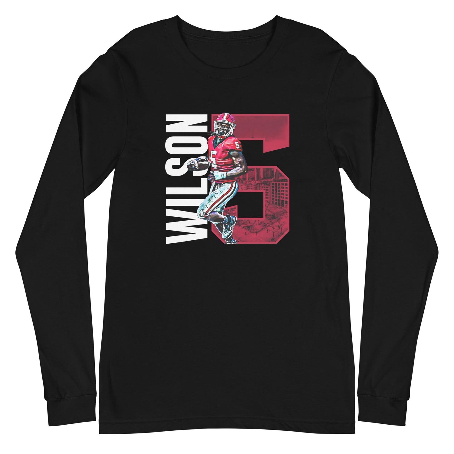 Raylen Wilson "Gameday" Long Sleeve Tee - Fan Arch