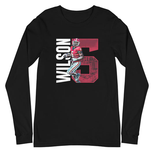 Raylen Wilson "Gameday" Long Sleeve Tee - Fan Arch