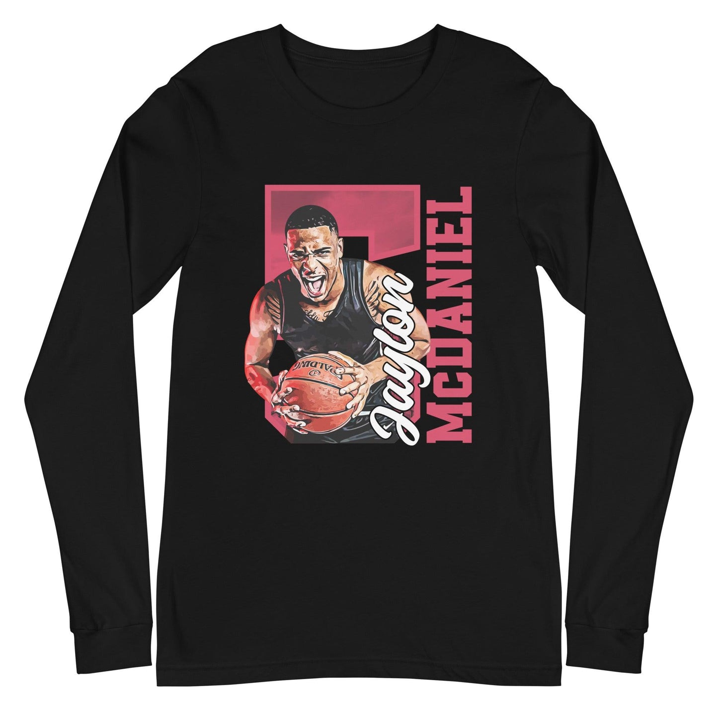 Jaylon McDaniel "Gameday" Long Sleeve Tee - Fan Arch