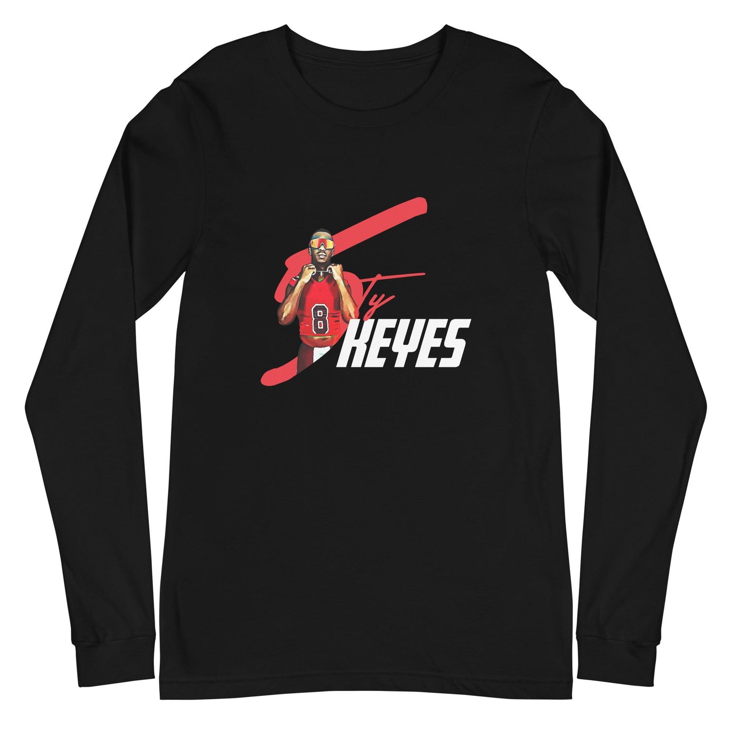 Ty Keyes "Gameday" Long Sleeve Tee - Fan Arch