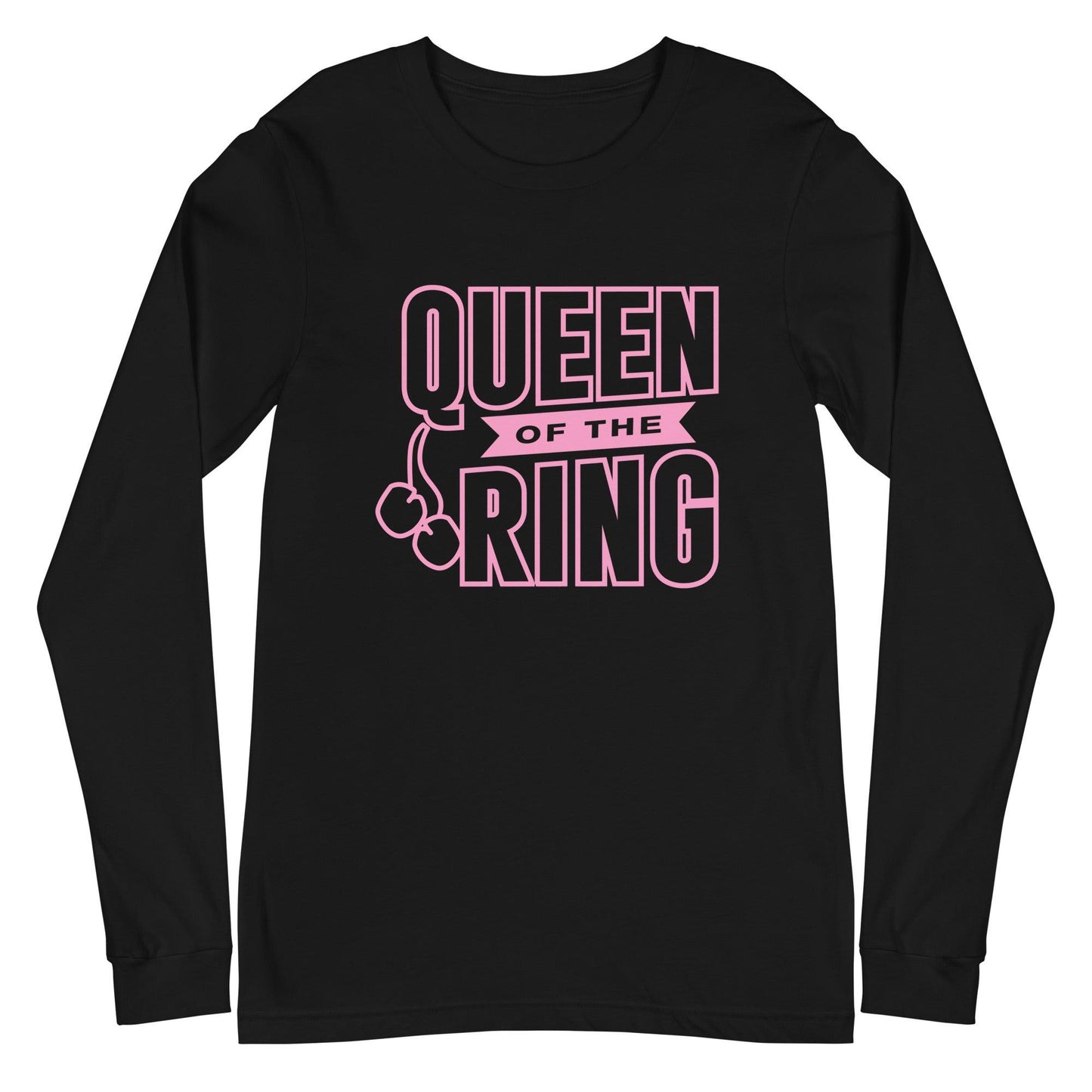 Queen Of the Ring Long Sleeve Tee - Fan Arch