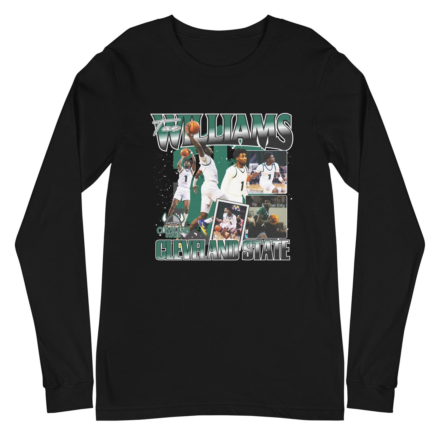 Tae Williams "Vintage" Long Sleeve Tee - Fan Arch