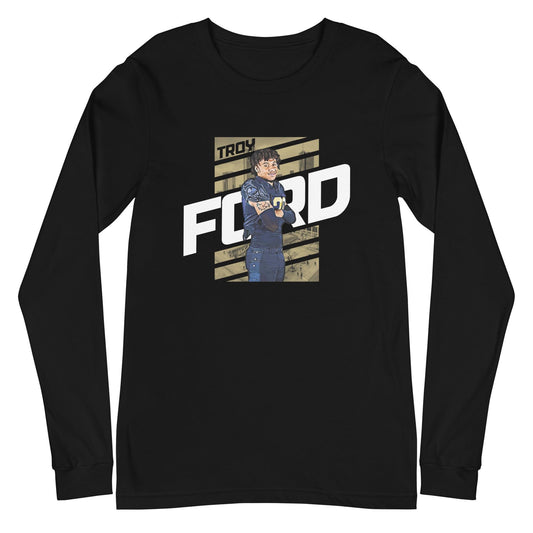 Troy Ford "Gameday" Long Sleeve Tee - Fan Arch