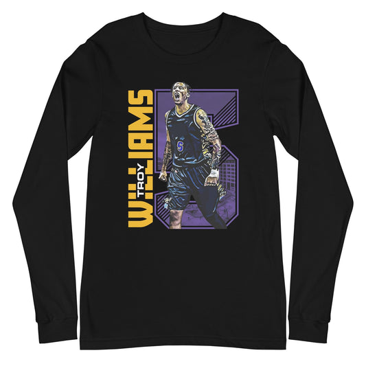 Troy Williams "Gameday" Long Sleeve Tee - Fan Arch