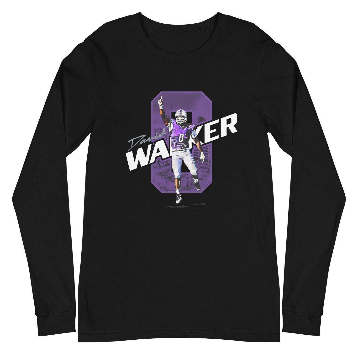 David Walker "Gameday" Long Sleeve Tee - Fan Arch