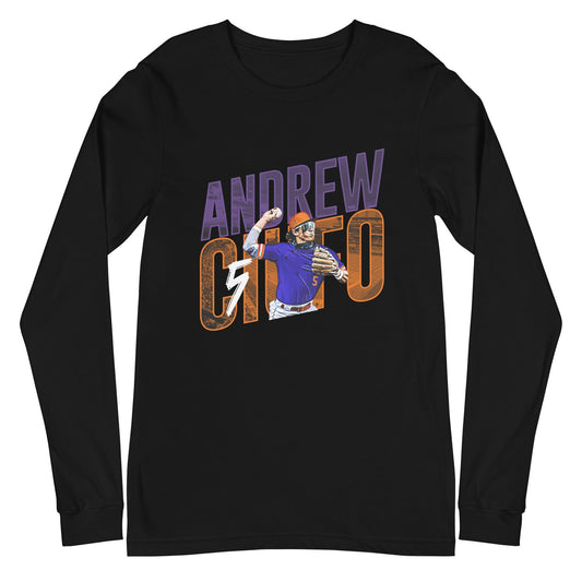 Andrew Ciufo "Gameday" Long Sleeve Tee - Fan Arch