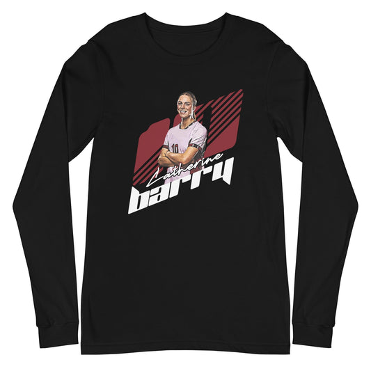 Catherine Barry "Gameday" Long Sleeve Tee - Fan Arch