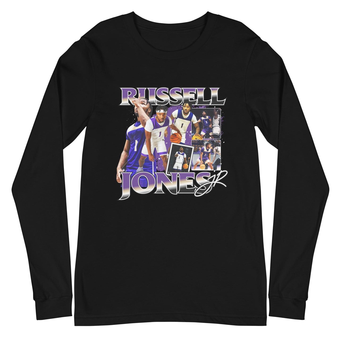 Russell Jones "Vintage" Long Sleeve Tee - Fan Arch