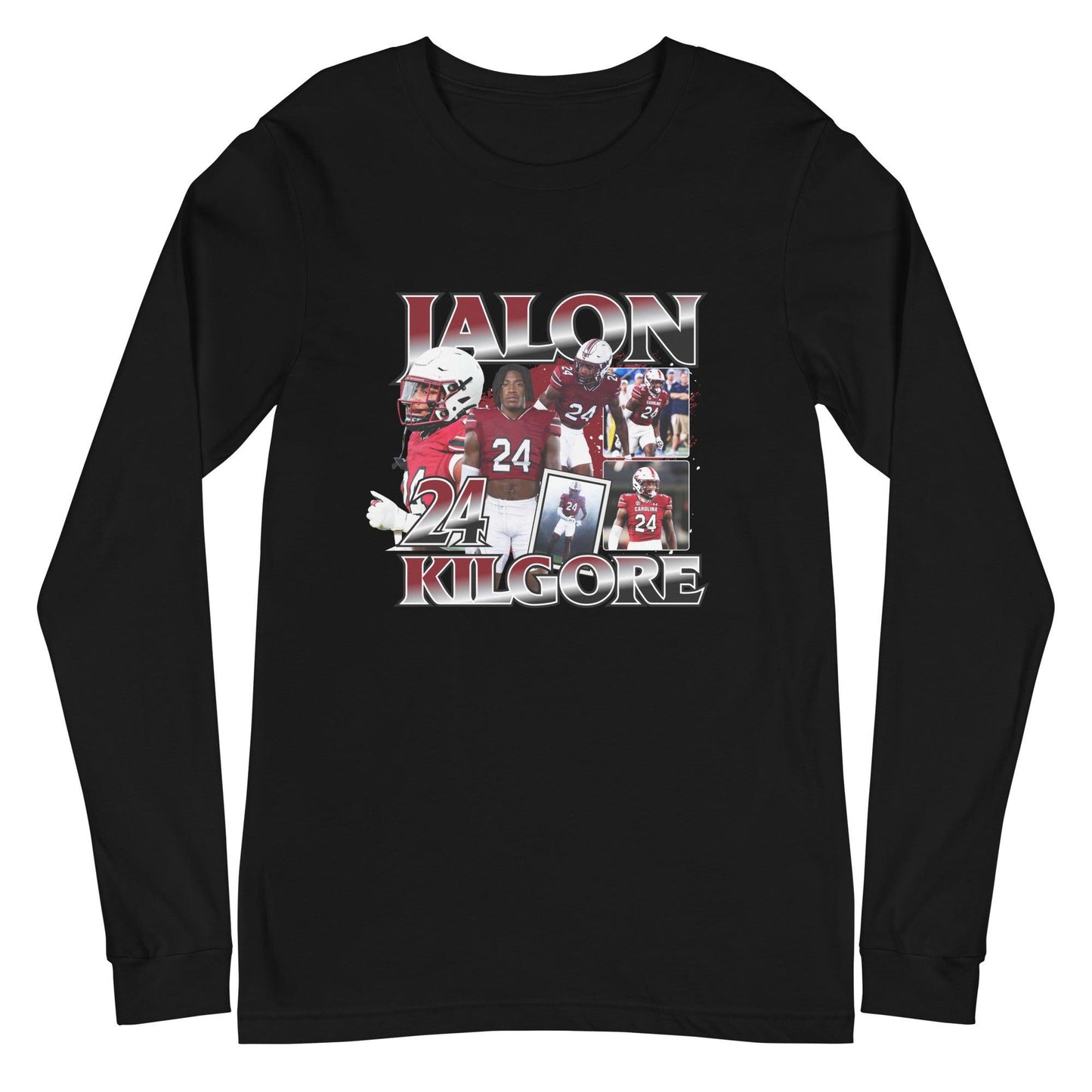 Jalon Kilgore "Vintage" Long Sleeve Tee - Fan Arch