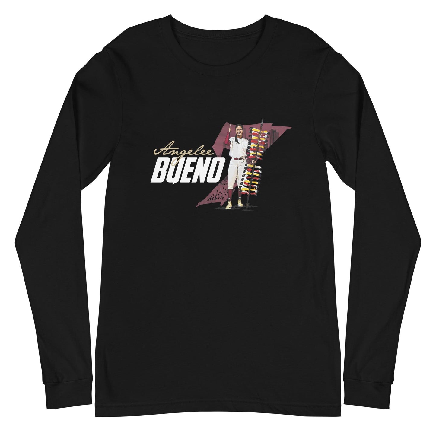 Angelee Bueno "Gameday" Long Sleeve Tee - Fan Arch