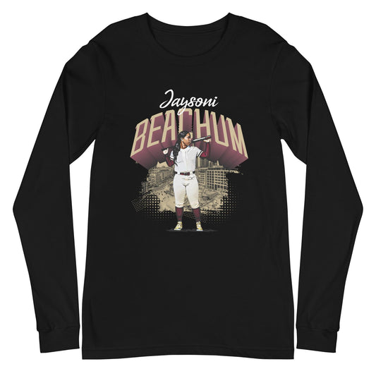 Jaysoni Beachum "Gameday" Long Sleeve Tee - Fan Arch