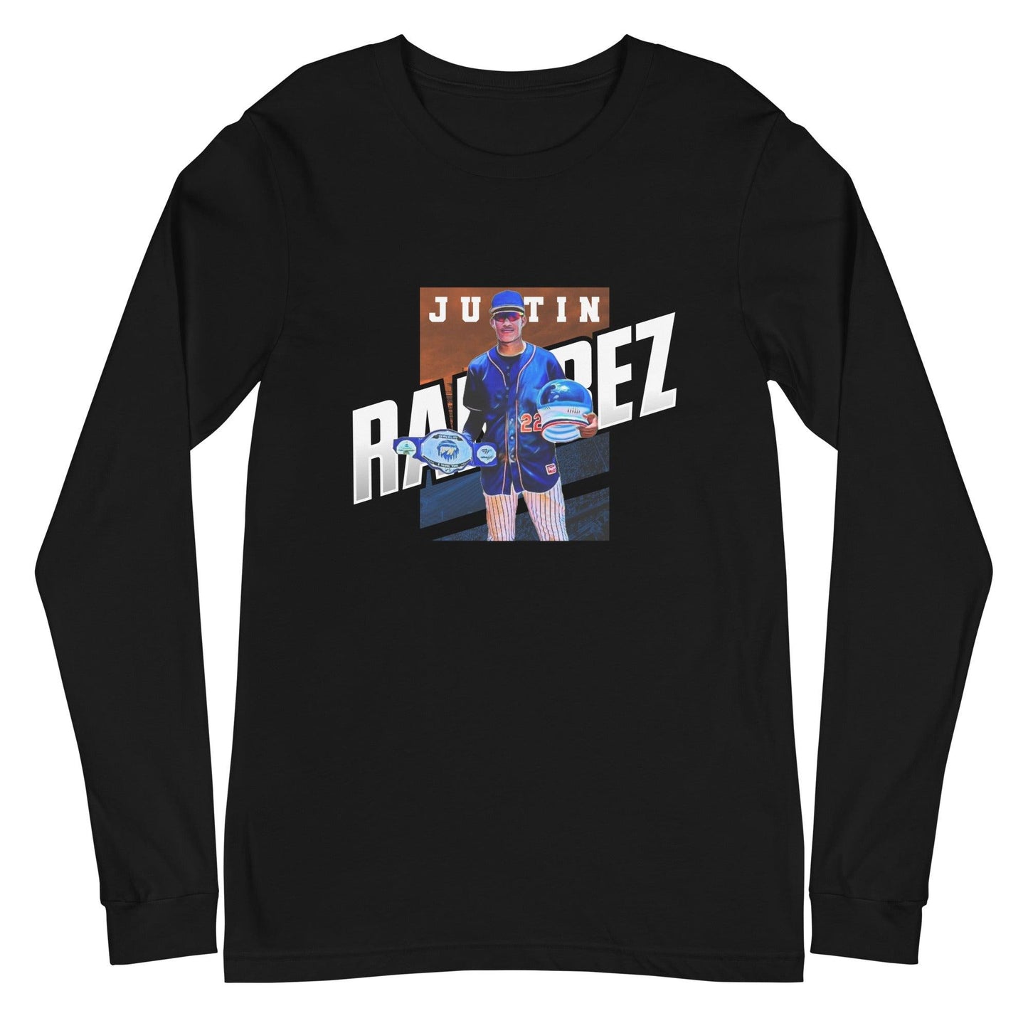 Justin Ramirez "Gameday" Long Sleeve Tee - Fan Arch