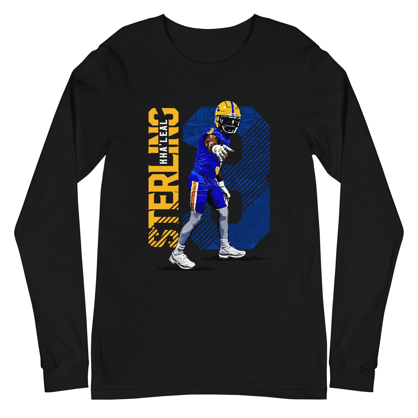 Khaleal Sterling " 3 " Long Sleeve Tee