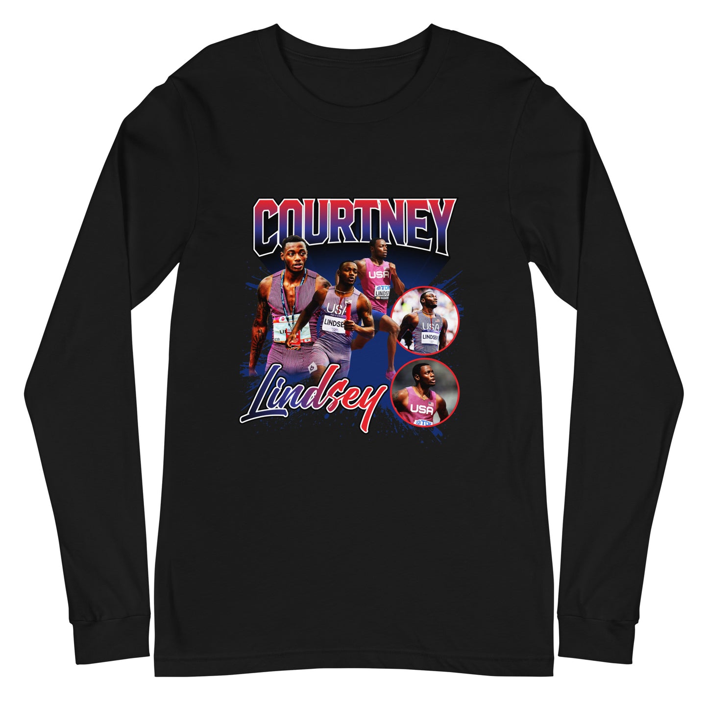 Courtney Lindsey "Vintage" Long Sleeve Tee