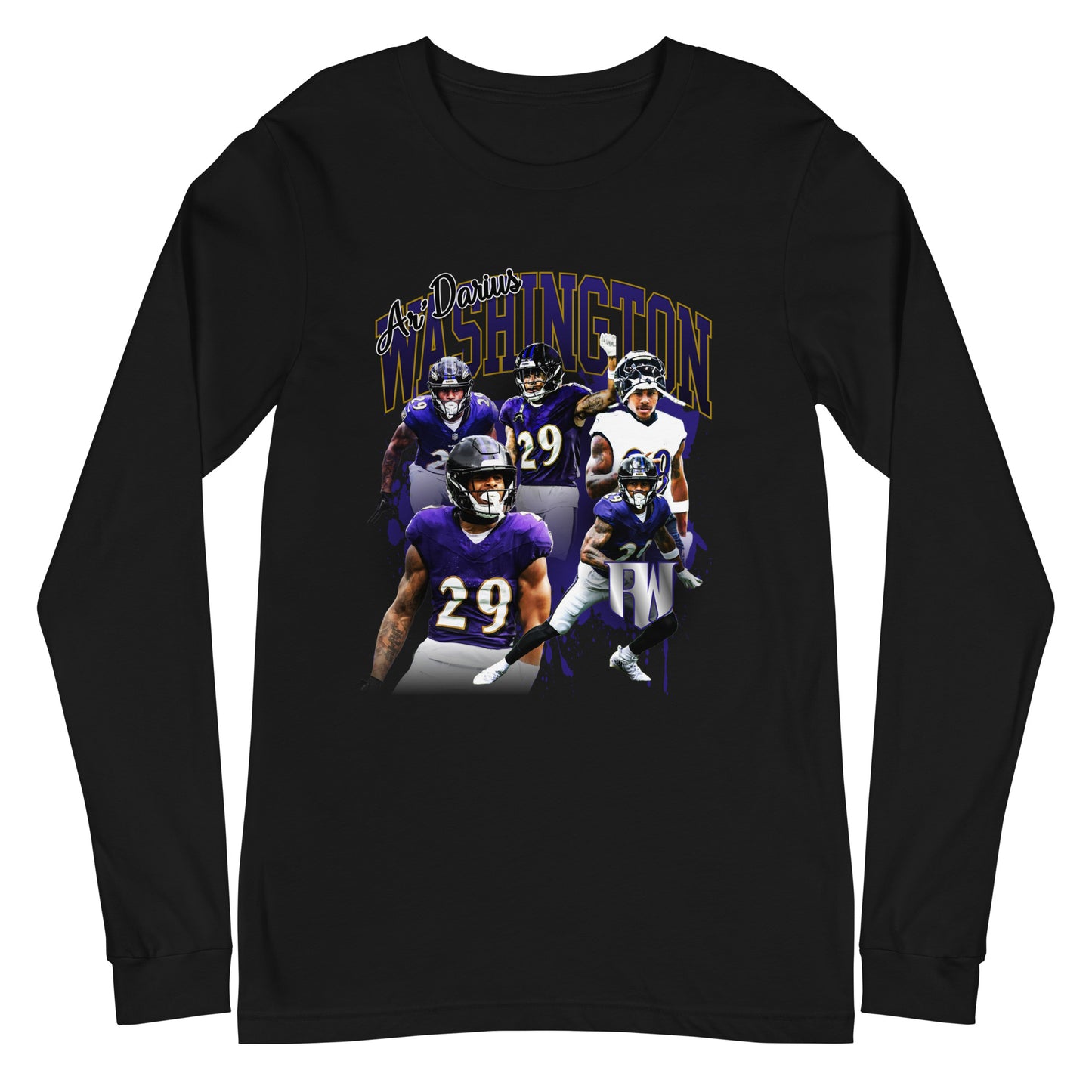 Ar'Darius Washington "Vintage" Long Sleeve Tee