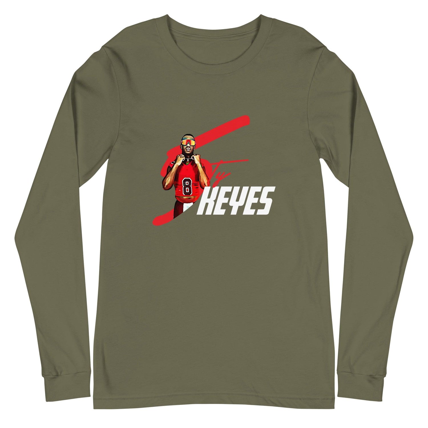 Ty Keyes "Gameday" Long Sleeve Tee - Fan Arch