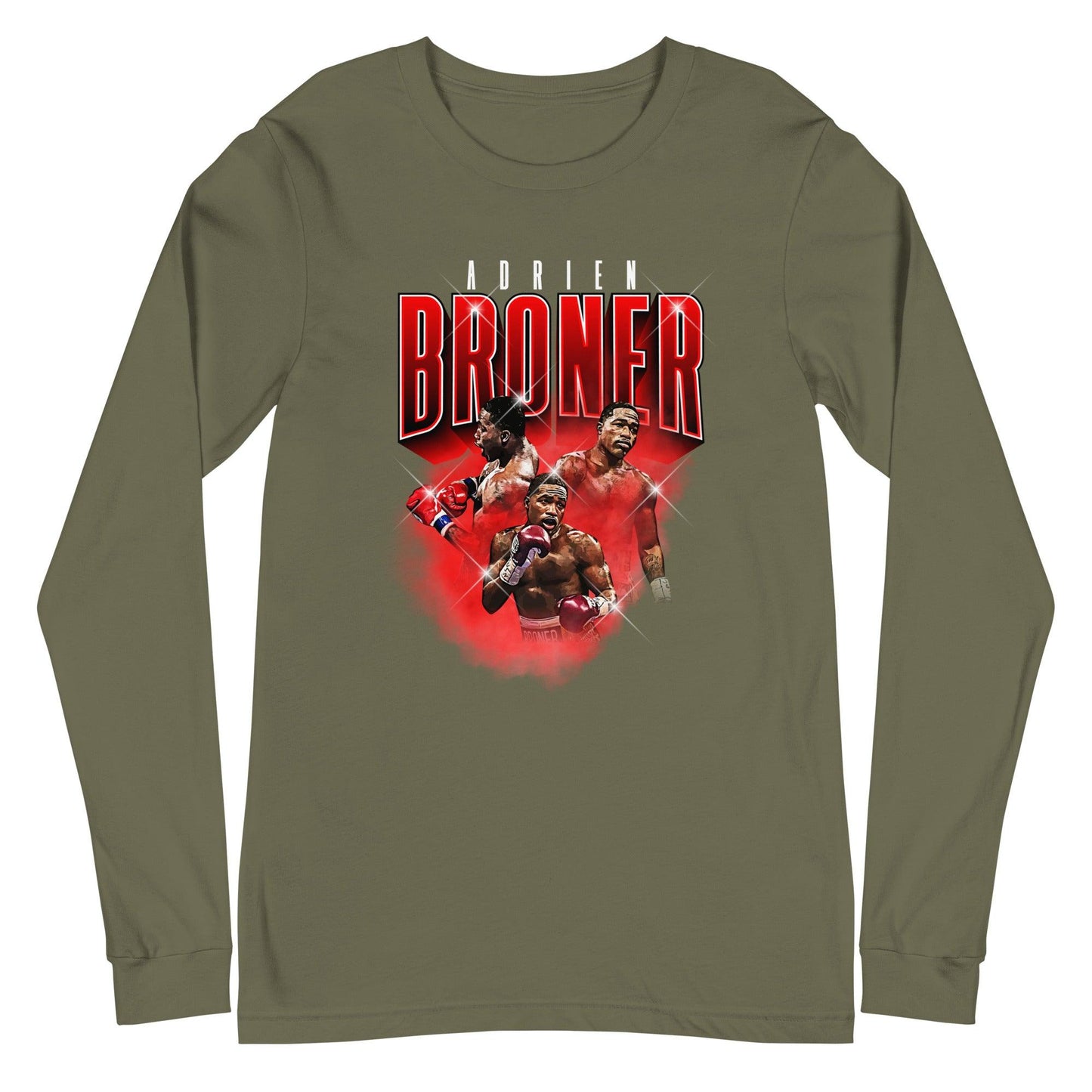 Adrien Broner "Vintage" Long Sleeve Tee - Fan Arch