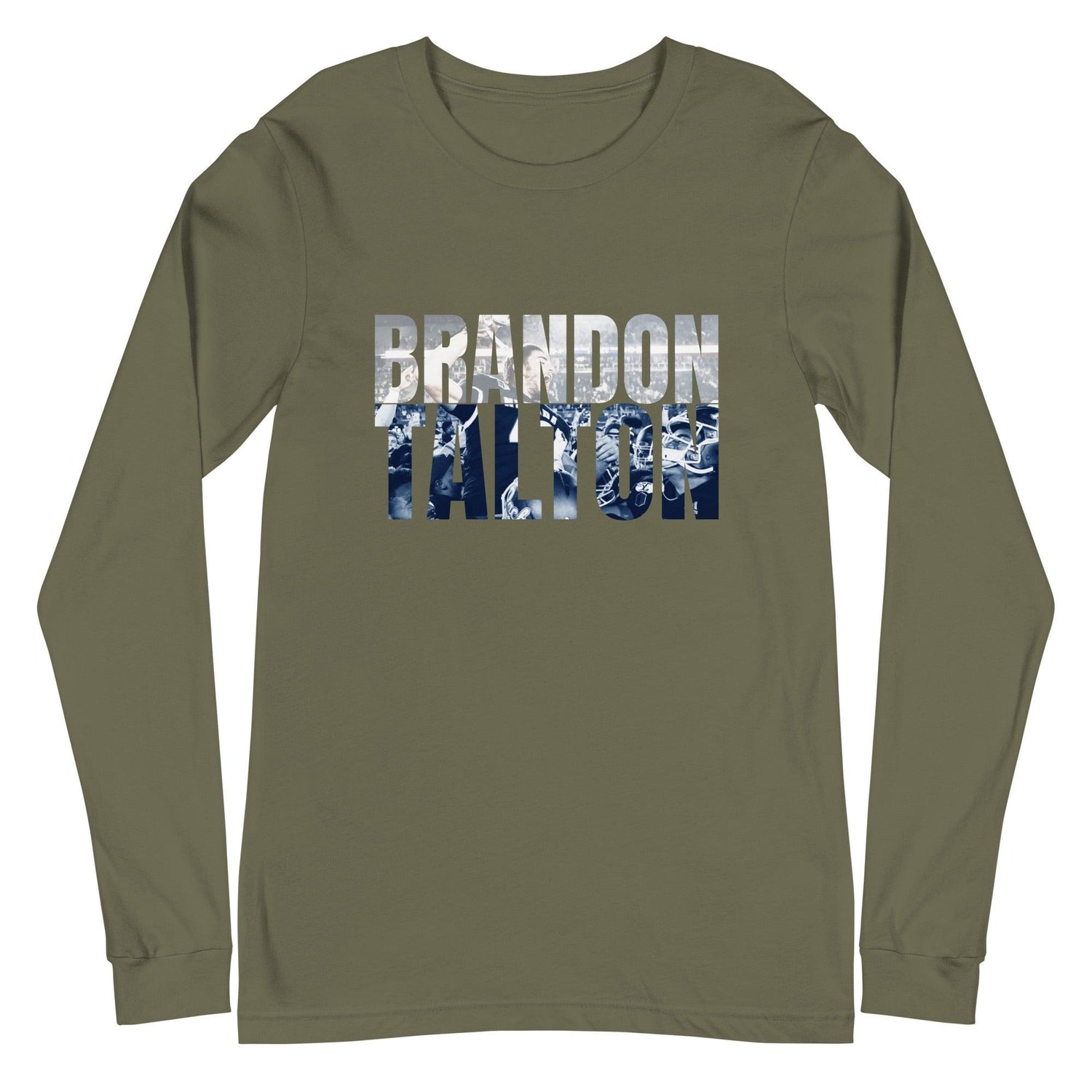 Brandon Talton "Essential" Long Sleeve Tee - Fan Arch