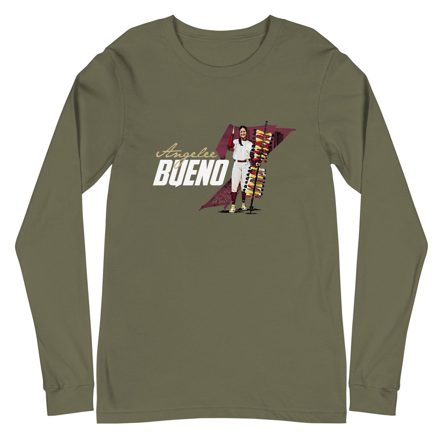 Angelee Bueno "Gameday" Long Sleeve Tee - Fan Arch