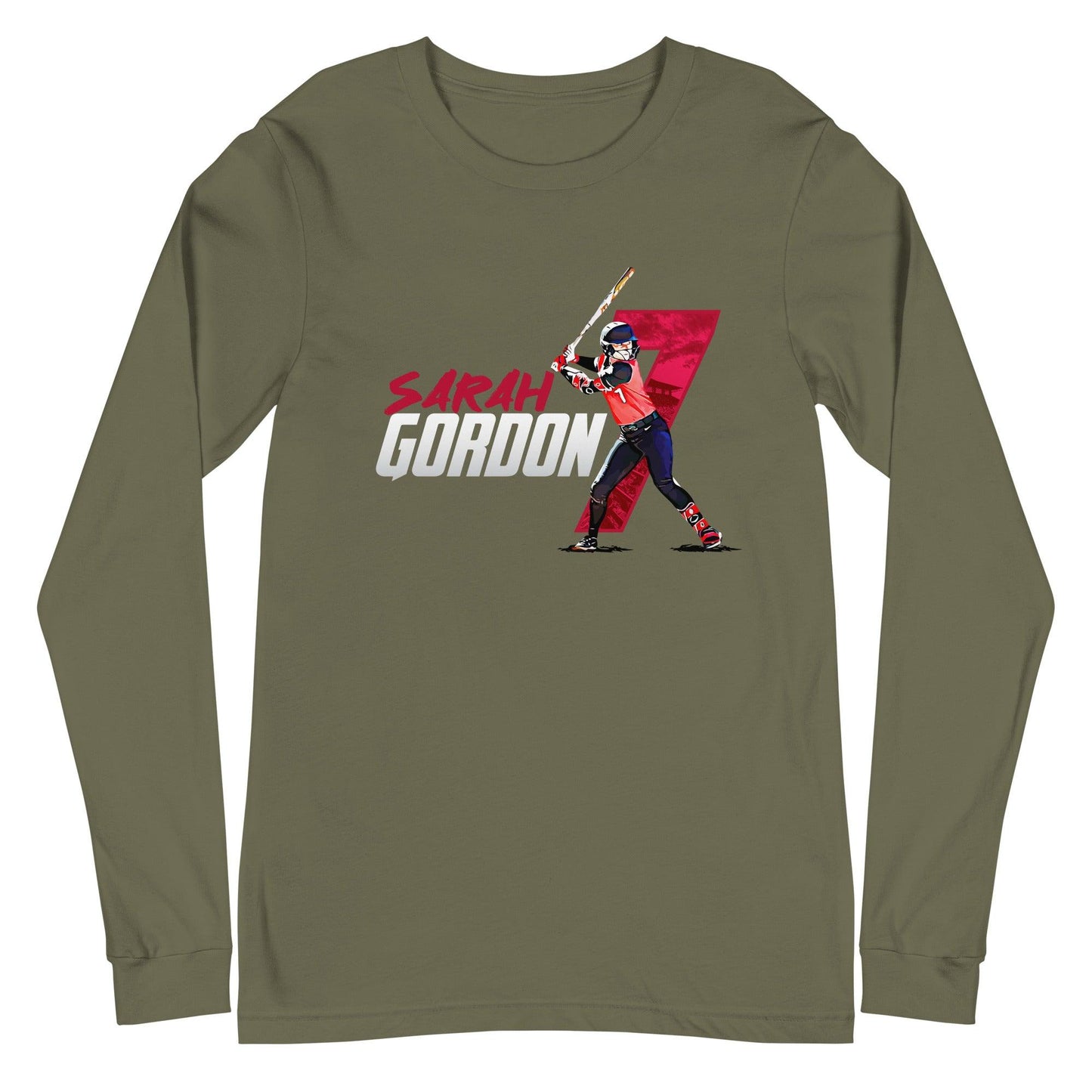 Sarah Gordon "Gameday" Long Sleeve Tee - Fan Arch