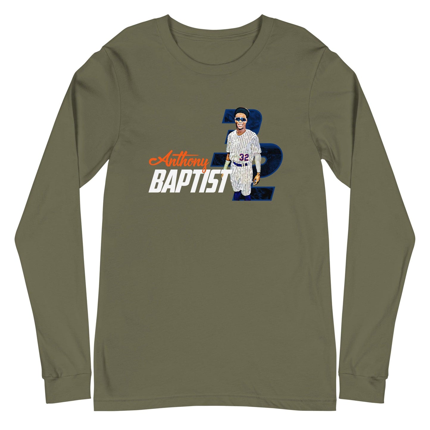 Anthony Baptist "Gameday" Long Sleeve Tee - Fan Arch