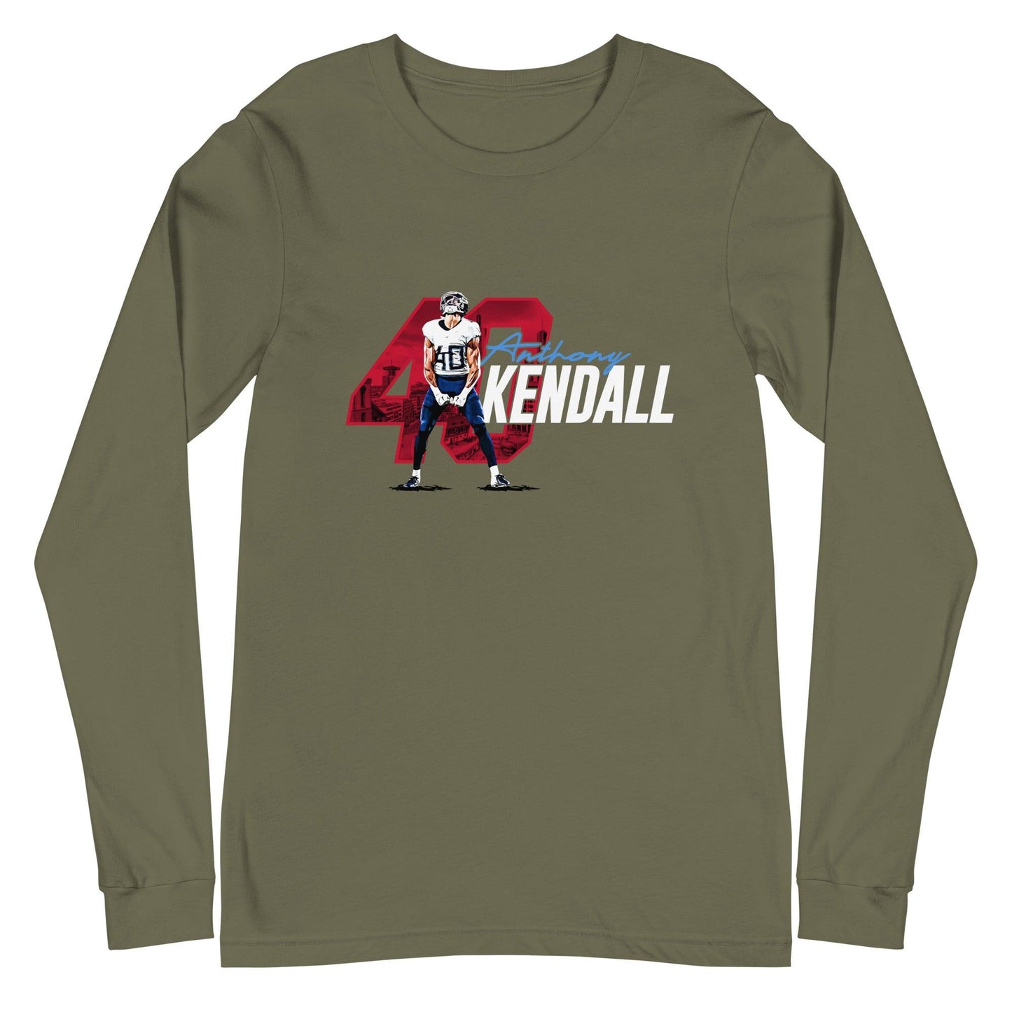 Anthony Kendall "Gameday" Long Sleeve Tee - Fan Arch